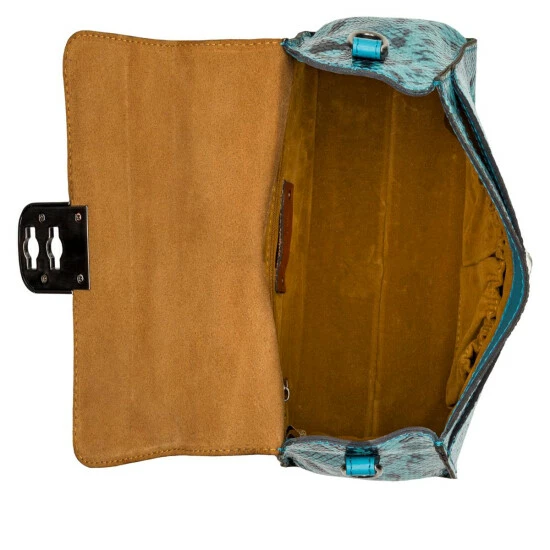 Best Sale π Patricia Nash Chauny Leather Top Handle Satchel Cognac Croc π 4 Best Sale π Patricia Nash Chauny Leather Top Handle Satchel Cognac Croc π - Image 2