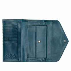 New ❤️ Patricia Nash Cori Leather Envelope Wallet Bluegrass 🥰 -Vintage Leather Handbag Store unnamed file 1013