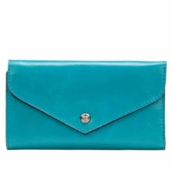 New ❤️ Patricia Nash Cori Leather Envelope Wallet Bluegrass 🥰 -Vintage Leather Handbag Store unnamed file 1015