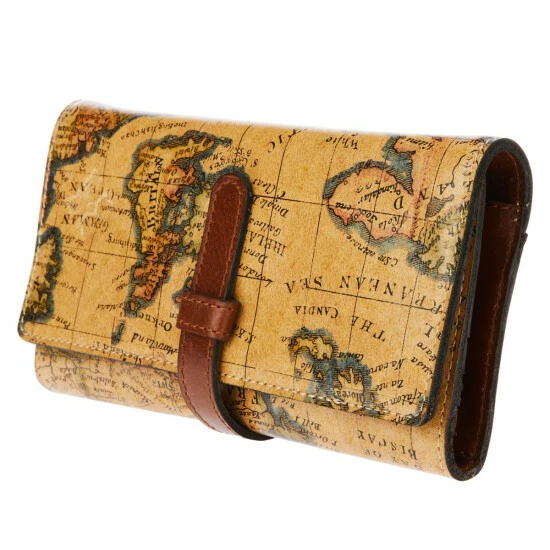 Cheapest β Patricia Nash Marly Leather Wallet European Map 𧨠5 Cheapest β Patricia Nash Marly Leather Wallet European Map 𧨠- Image 3