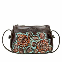 Flash Sale ⭐ Patricia Nash Bacoli Leather Crossbody Bag Turquoise ⭐ -Vintage Leather Handbag Store unnamed file 1027