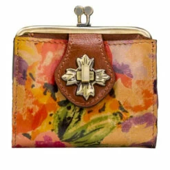 Best Sale 💯 Patricia Nash Casella Leather Bifold Wallet Papaya 🔥 -Vintage Leather Handbag Store unnamed file 1036