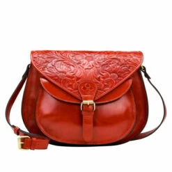 Promo 🔔 Patricia Nash Madley Saddle Bag Fox Tooled 🎉 -Vintage Leather Handbag Store unnamed file 1064