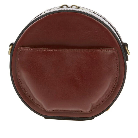 Cheap π Patricia Nash Devonia Round Leather Crossbody Bag Dark Green Tooled π 5 Cheap π Patricia Nash Devonia Round Leather Crossbody Bag Dark Green Tooled π - Image 3