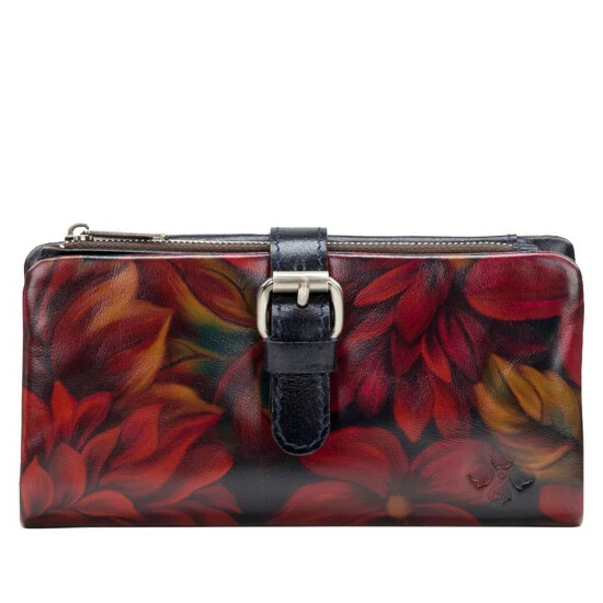 Flash Sale π₯ Patricia Nash Welwyn Leather Trifold Wallet Red Berry Croc π 3 Flash Sale π₯ Patricia Nash Welwyn Leather Trifold Wallet Red Berry Croc π