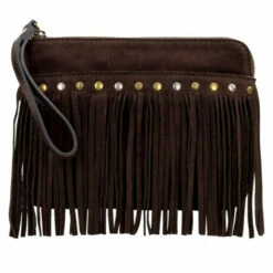 Top 10 😍 Patricia Nash Cassini Leather Wristlet Chocolate 🥰 -Vintage Leather Handbag Store unnamed file 1141