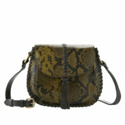 Outlet π₯ Patricia Nash Blyton Saddle Bag Red Python π