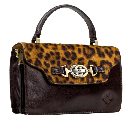 Flash Sale π Patricia Nash Porcili Leather Top-Handle Crossbody Bag Chocolate Python π 4 Flash Sale π Patricia Nash Porcili Leather Top-Handle Crossbody Bag Chocolate Python π - Image 2