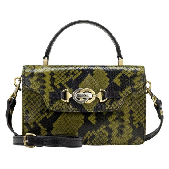 Flash Sale π Patricia Nash Porcili Leather Top-Handle Crossbody Bag Chocolate Python π 8 Flash Sale π Patricia Nash Porcili Leather Top-Handle Crossbody Bag Chocolate Python π - Image 6