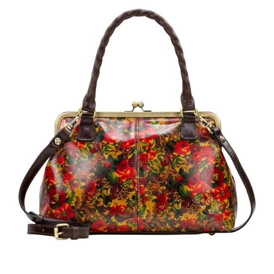 Discount π Patricia Nash Rora Frame Satchel Golden Rustic Forest π 3 Discount π Patricia Nash Rora Frame Satchel Golden Rustic Forest π
