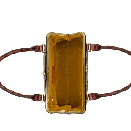 Discount π Patricia Nash Rora Frame Satchel Golden Rustic Forest π 4 Discount π Patricia Nash Rora Frame Satchel Golden Rustic Forest π - Image 2