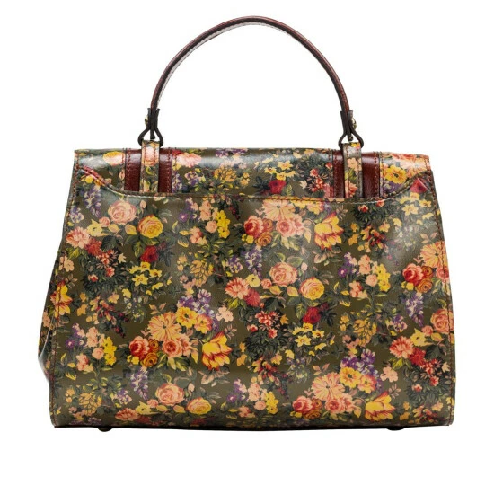 Best Sale β Patricia Nash Stintino Vintage Leather Flap Satchel Cognac Tooled 𧨠6 Best Sale β Patricia Nash Stintino Vintage Leather Flap Satchel Cognac Tooled 𧨠- Image 4