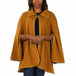 New π₯° Patricia Nash Vintage Group Sleeved Cape Camel π₯°