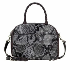 Brand new 👏 Patricia Nash Miano Satchel Smoke Python 🤩 -Vintage Leather Handbag Store unnamed file 1223