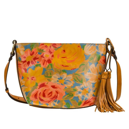 Discount π― Patricia Nash Voletta Leather Top Zip Crossbody Bag Citrus Rose β¨ 3 Discount π― Patricia Nash Voletta Leather Top Zip Crossbody Bag Citrus Rose β¨