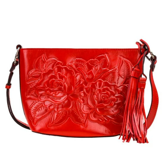 Discount π― Patricia Nash Voletta Leather Top Zip Crossbody Bag Citrus Rose β¨ 8 Discount π― Patricia Nash Voletta Leather Top Zip Crossbody Bag Citrus Rose β¨ - Image 6