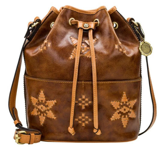Buy π Patricia Nash Brindisi Leather Bucket Bag Cognac π― 3 Buy π Patricia Nash Brindisi Leather Bucket Bag Cognac π―