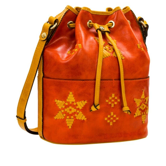 Buy π Patricia Nash Brindisi Leather Bucket Bag Cognac π― 6 Buy π Patricia Nash Brindisi Leather Bucket Bag Cognac π― - Image 4