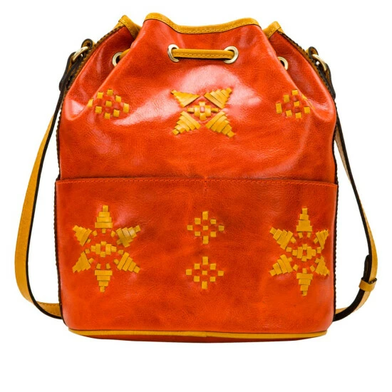 Buy π Patricia Nash Brindisi Leather Bucket Bag Cognac π― 7 Buy π Patricia Nash Brindisi Leather Bucket Bag Cognac π― - Image 5