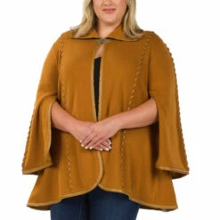 New 🥰 Patricia Nash Vintage Group Sleeved Cape Camel 🥰 -Vintage Leather Handbag Store unnamed file 131