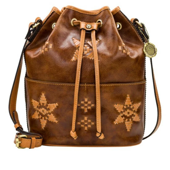 Buy π Patricia Nash Brindisi Leather Bucket Bag Cognac π― 8 Buy π Patricia Nash Brindisi Leather Bucket Bag Cognac π― - Image 6