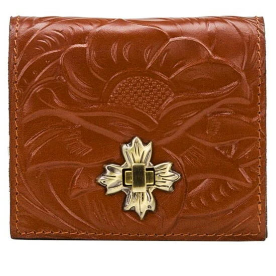 Best Pirce π₯° Patricia Nash Maida Leather Trifold Wallet Tan β 12 Best Pirce π₯° Patricia Nash Maida Leather Trifold Wallet Tan β - Image 10