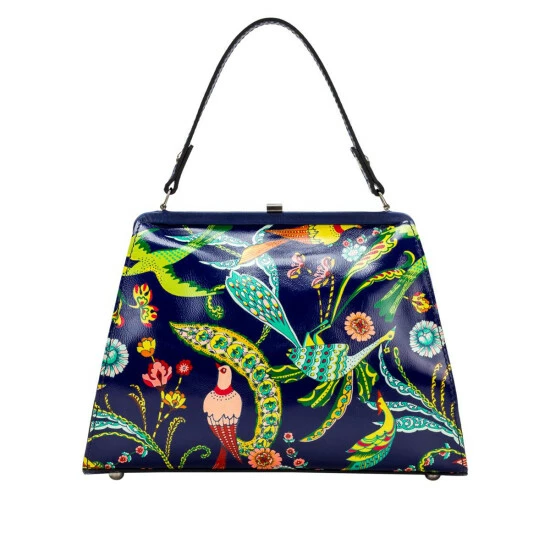 Wholesale π Patricia Nash Bonifati Leather Frame Bag Aqua Croc π 4 Wholesale π Patricia Nash Bonifati Leather Frame Bag Aqua Croc π - Image 2