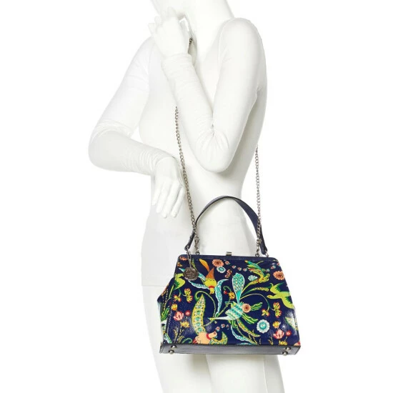 Wholesale π Patricia Nash Bonifati Leather Frame Bag Aqua Croc π 7 Wholesale π Patricia Nash Bonifati Leather Frame Bag Aqua Croc π - Image 5