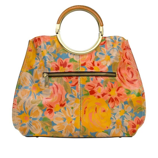 Coupon π Patricia Nash Arenzano Leather Double Ring Shopper Citrus Rose π 5 Coupon π Patricia Nash Arenzano Leather Double Ring Shopper Citrus Rose π - Image 3