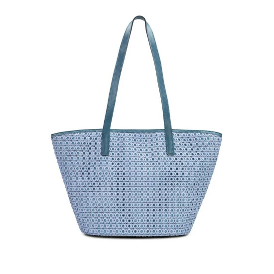Best reviews of π Patricia Nash Marconia Woven Tote Blue Looped Weave π 6 Best reviews of π Patricia Nash Marconia Woven Tote Blue Looped Weave π - Image 4