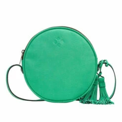 Hot Sale 🎁 Patricia Nash Scafati Canteen-Shaped Crossbody Bag Burnt Yellow Lizard 🔔 -Vintage Leather Handbag Store unnamed file 1384