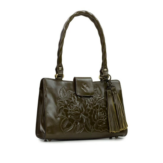 Brand new π Patricia Nash Rienzo Satchel - Rose Tooled π 5 Brand new π Patricia Nash Rienzo Satchel - Rose Tooled π - Image 3