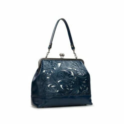 Outlet 🥰 Patricia Nash Elsworth Shoulder Bag-Cutout Tooled 💯 -Vintage Leather Handbag Store unnamed file 1447
