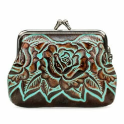Discount 😉 Patricia Nash Borse Tooled Leather Coin Purse 😀 -Vintage Leather Handbag Store unnamed file 1479