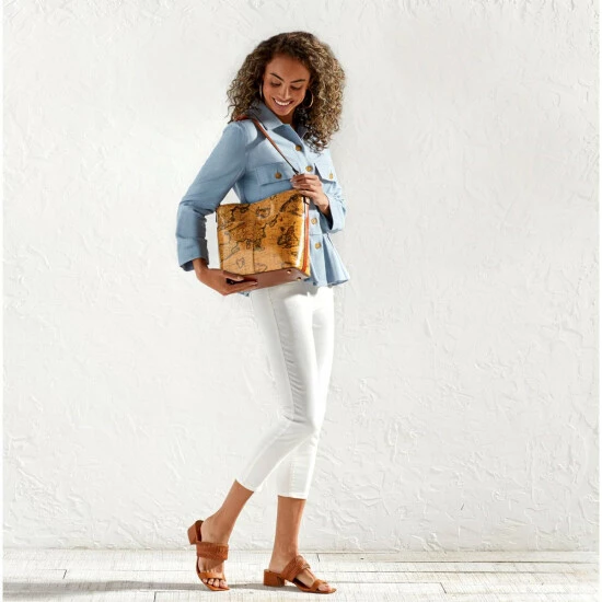 New π― Patricia Nash Harper Leather Shoulder Bag With Crossbody Strap 𧨠5 New π― Patricia Nash Harper Leather Shoulder Bag With Crossbody Strap 𧨠- Image 3