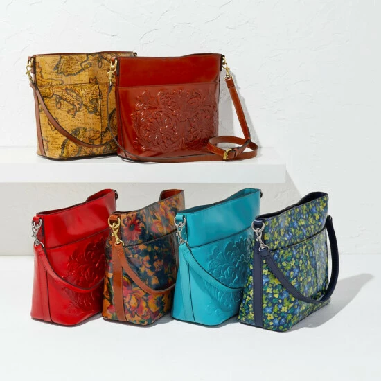 New π― Patricia Nash Harper Leather Shoulder Bag With Crossbody Strap 𧨠7 New π― Patricia Nash Harper Leather Shoulder Bag With Crossbody Strap 𧨠- Image 5