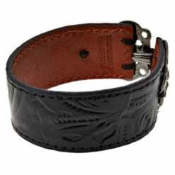 Best Pirce 🔔 Patricia Nash Avena Leather Filigree Clasp Cuff 🧨 -Vintage Leather Handbag Store unnamed file 1515