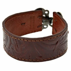 Best Pirce 🔔 Patricia Nash Avena Leather Filigree Clasp Cuff 🧨 -Vintage Leather Handbag Store unnamed file 1519