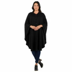 Best reviews of 🔥 "As Is" Patricia Nash Hooded Button-Up Cape 🔔
