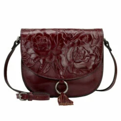 Best Sale π "As Is" Patricia Nash Brinlee Leather Saddle Crossbody π