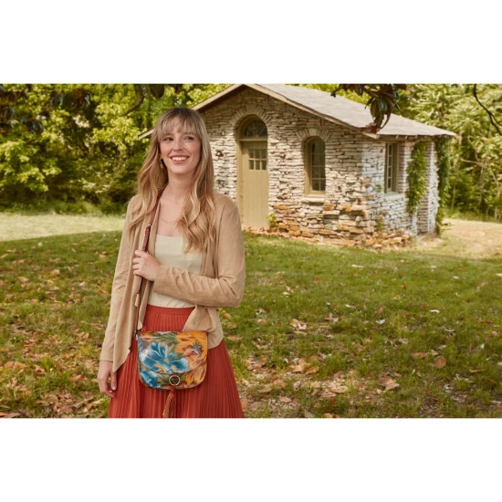 Best Sale π "As Is" Patricia Nash Brinlee Leather Saddle Crossbody π 8 Best Sale π "As Is" Patricia Nash Brinlee Leather Saddle Crossbody π - Image 6