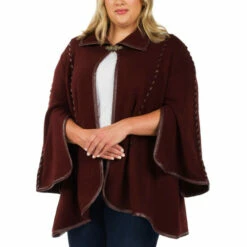 Top 10 🎉 "As Is" Patricia Nash Vintage Group Sleeved Cape 💯 -Vintage Leather Handbag Store unnamed file 1596