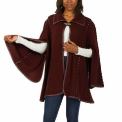 Top 10 🎉 "As Is" Patricia Nash Vintage Group Sleeved Cape 💯 -Vintage Leather Handbag Store unnamed file 1600