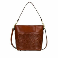 Best Sale 🛒 "As Is" Patricia Nash Harper Leather Shoulder Bag With Crossbody Strap 👏