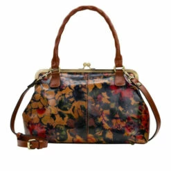 Outlet 🤩 Patricia Nash Rora Leather Frame Satchel ☀️ Summer Drawing ✨