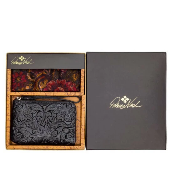Top 10 π Patricia Nash Reala Leather Wristlet And Print Scarf Gift Set Tan Tooled With Map Scarf β¨ 12 Top 10 π Patricia Nash Reala Leather Wristlet And Print Scarf Gift Set Tan Tooled With Map Scarf β¨ - Image 10
