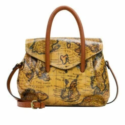 Hot Sale ✨ Patricia Nash Notely Leather Flap Satchel Cognac Croc 😍 -Vintage Leather Handbag Store unnamed file 197