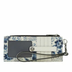 Brand new 🧨 Patricia Nash Alanna Leather Credit Card Wristlet Wallet White Italian Folklore 👍 -Vintage Leather Handbag Store unnamed file 239