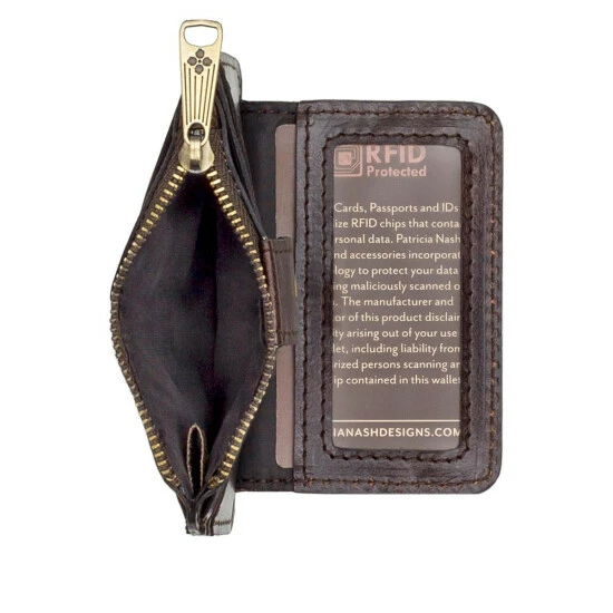 Top 10 π Patricia Nash Cassis ID Wallet Cognac π 5 Top 10 π Patricia Nash Cassis ID Wallet Cognac π - Image 3