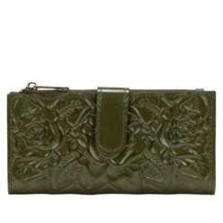 Coupon 😀 Patricia Nash Nazari Leather Bifold Wallet Denim Blues ⭐ -Vintage Leather Handbag Store unnamed file 282